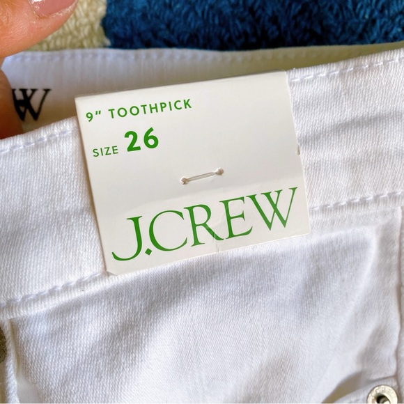 π J.CREW WHITE 9β TOOTHPICK SKINNY JEANS! - Picture 11 of 14